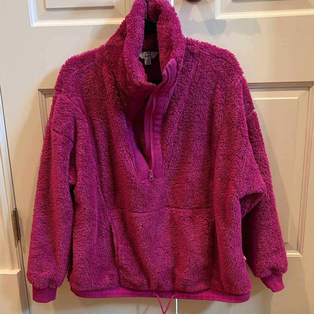 JoyLab Fuzzy Sweater (Pink)